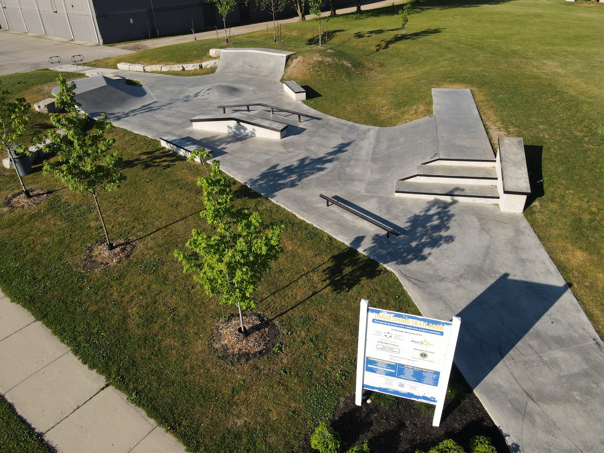 image of skate park