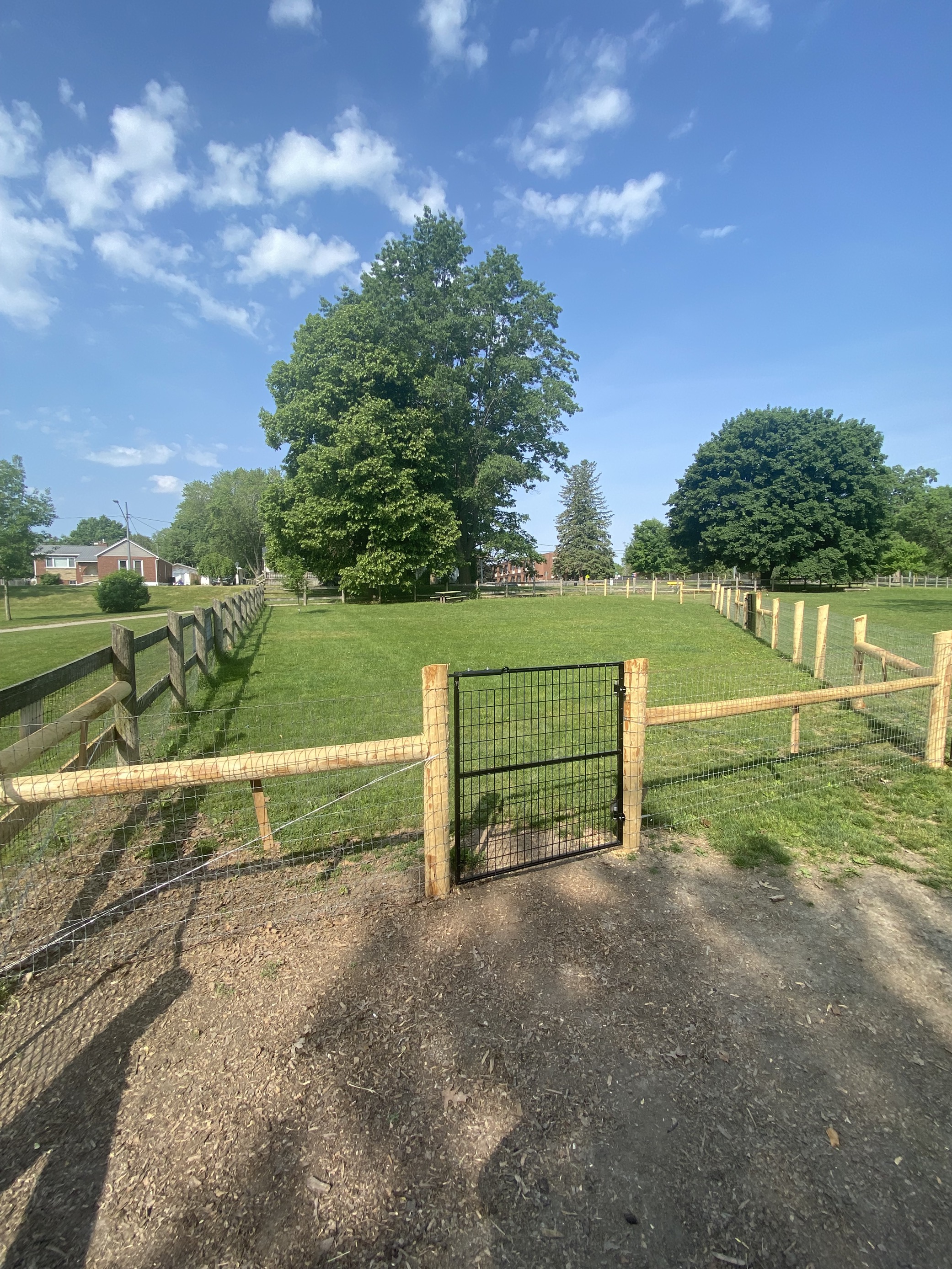 Small Dog Park Entrance