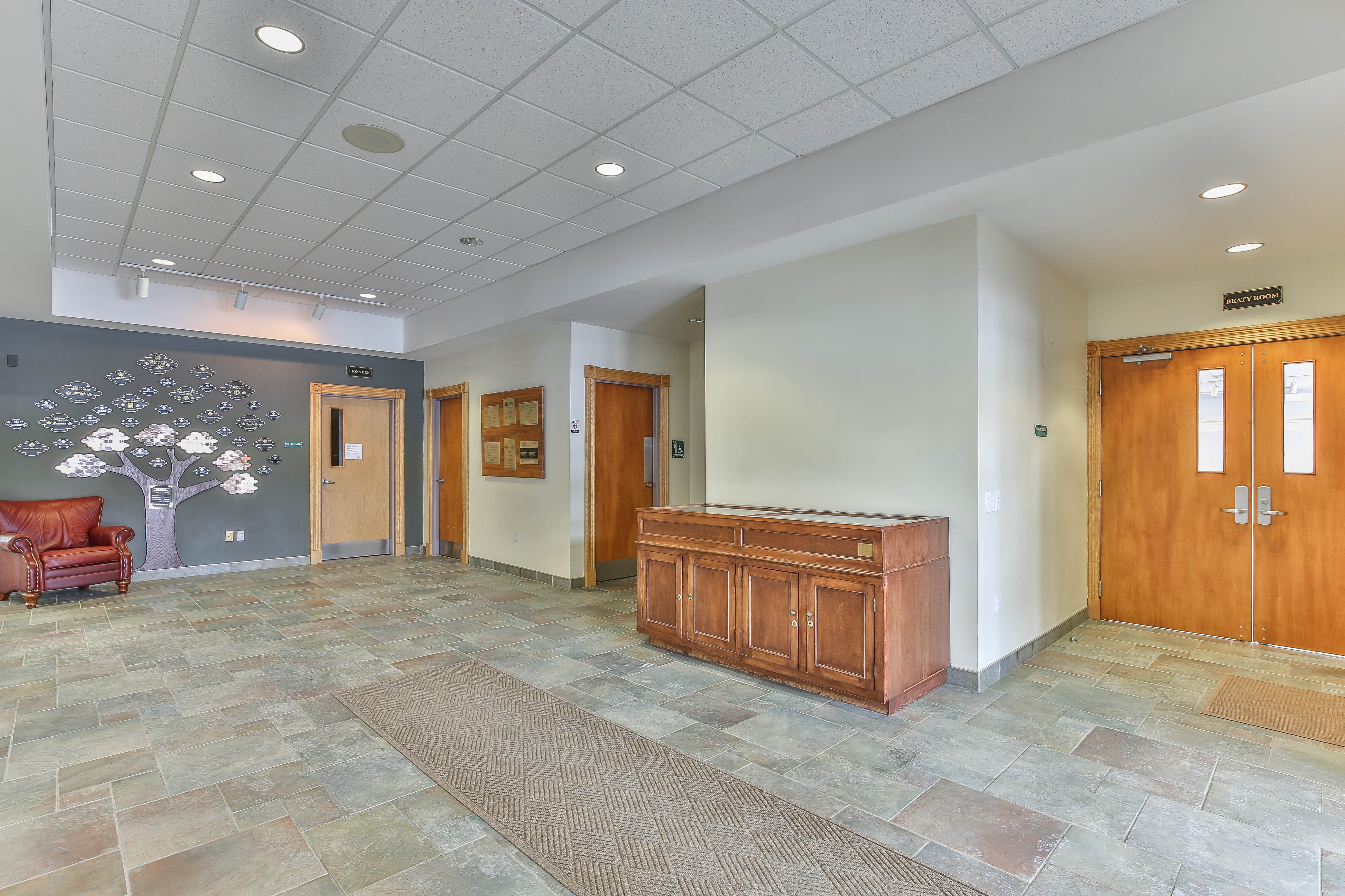 image of library lobby